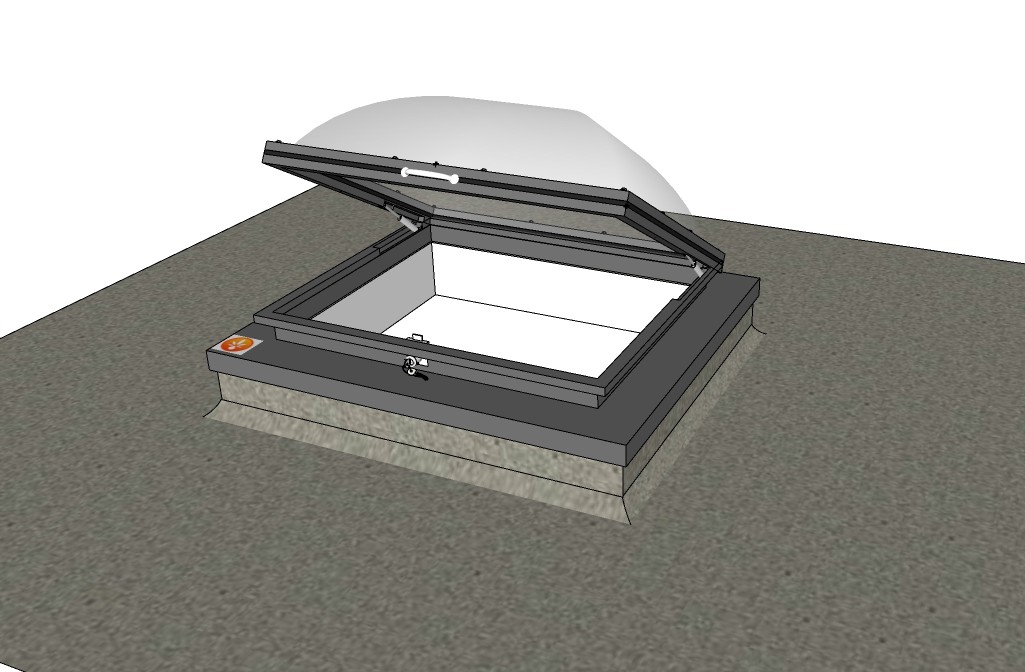 Manual Control RCC Skylight